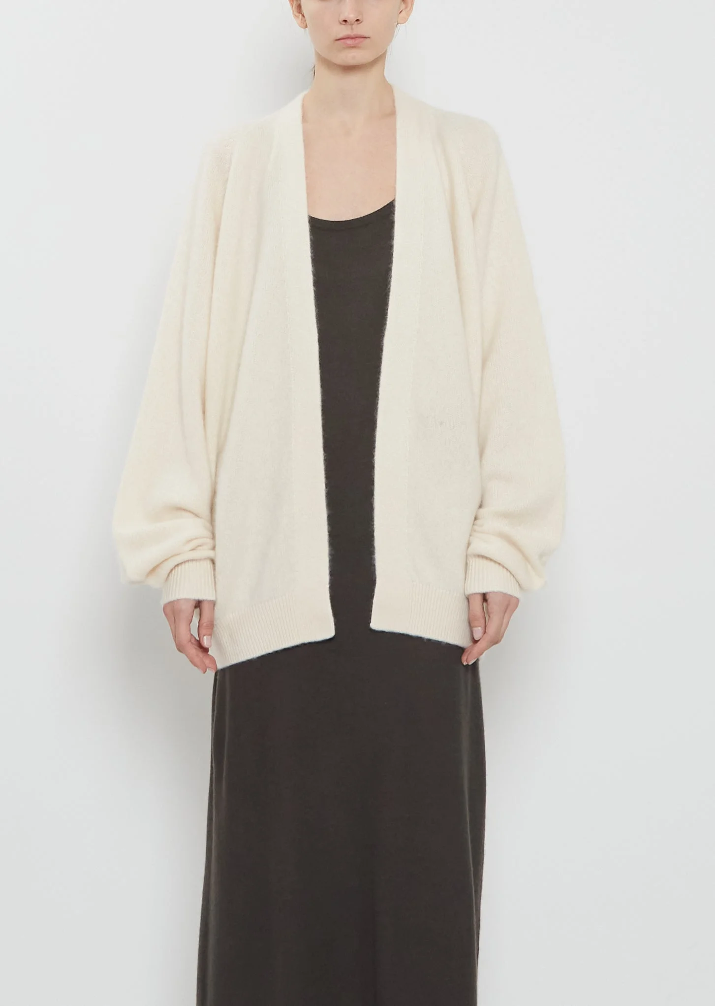 Grandpa Cashmere Silk Cardigan - 1