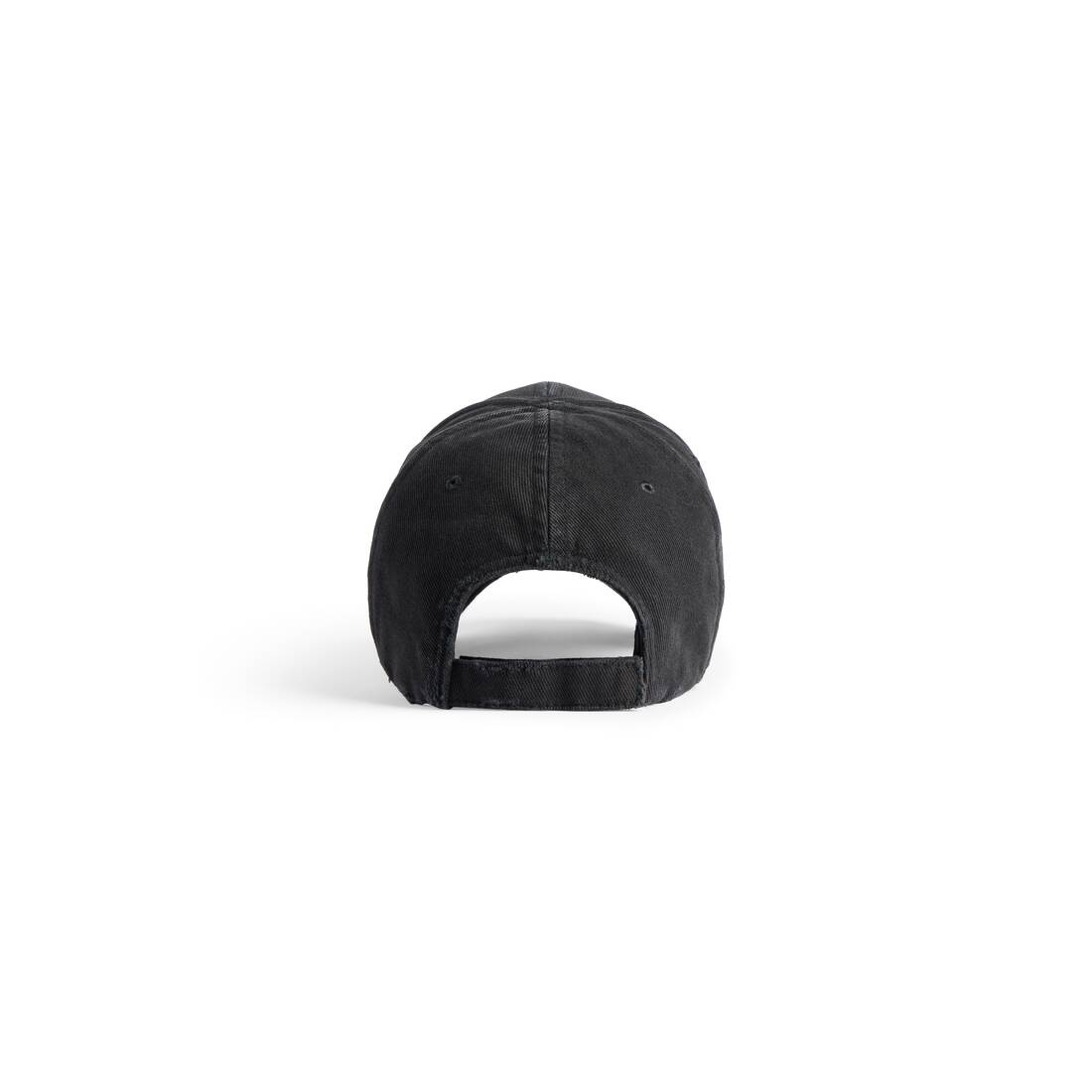 Men's Planet Earth Cap in Black - 3