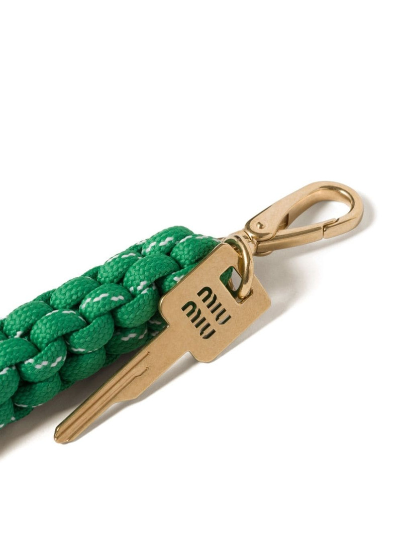 Miu Miu braided keyring outlook
