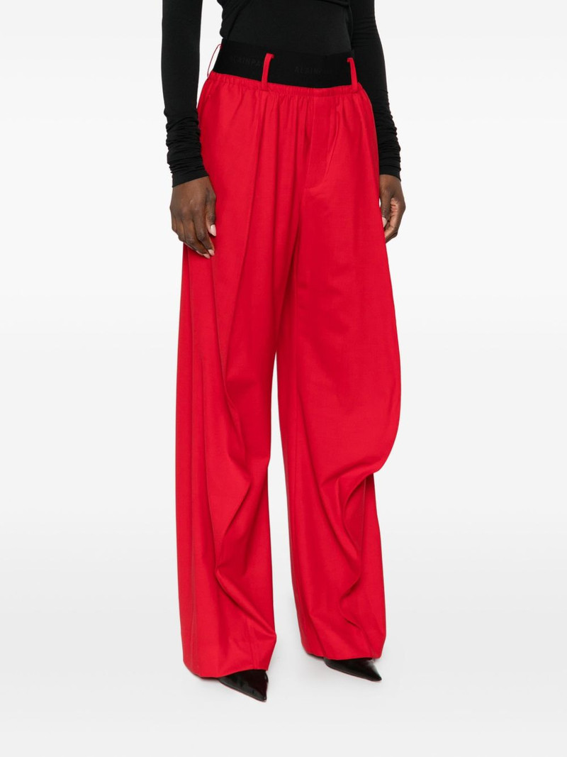 pleated-front trousers 3