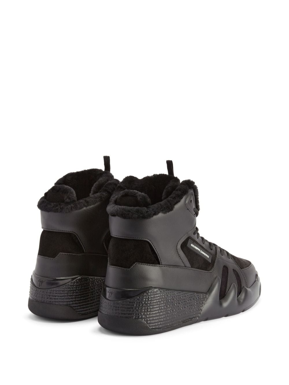 Talon Winter panelled leather sneakers - 3