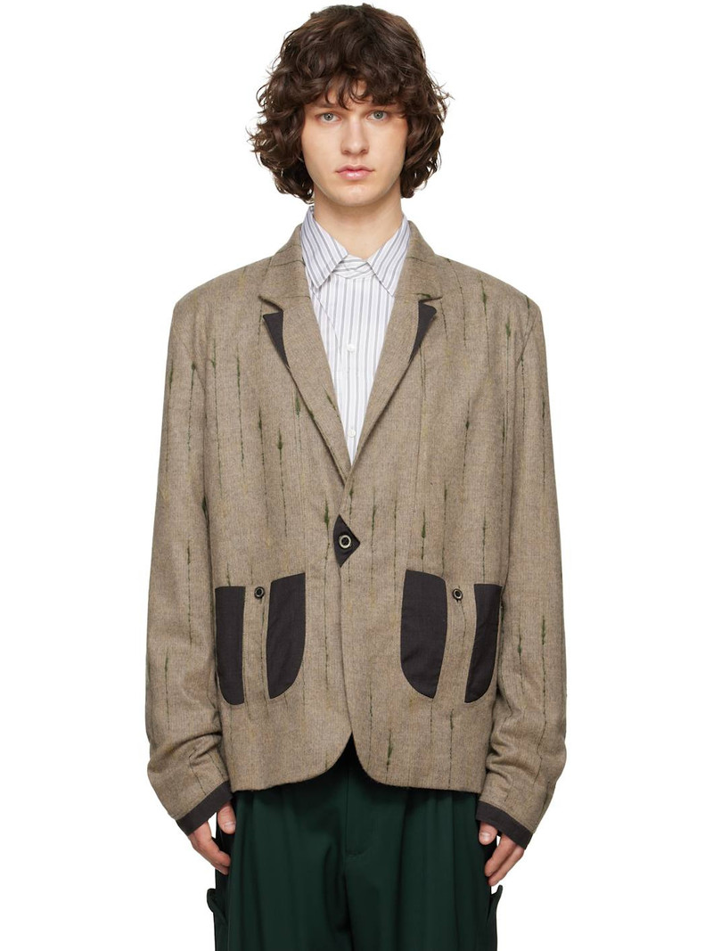 Brown Veca Tailored Blazer 1