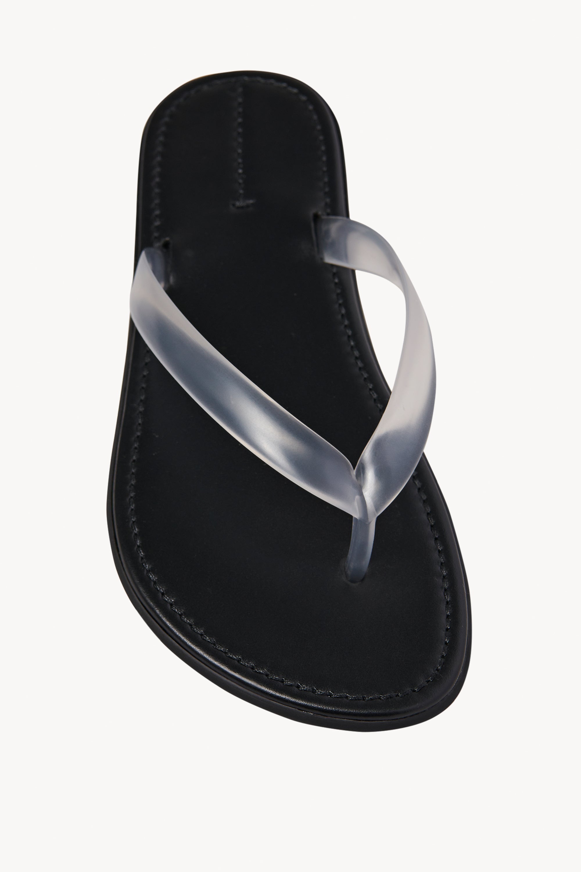 The Row Beach Flip Flop in Rubber | therow | REVERSIBLE
