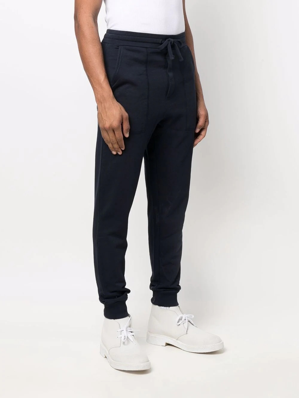 drawstring-waist trousers - 3