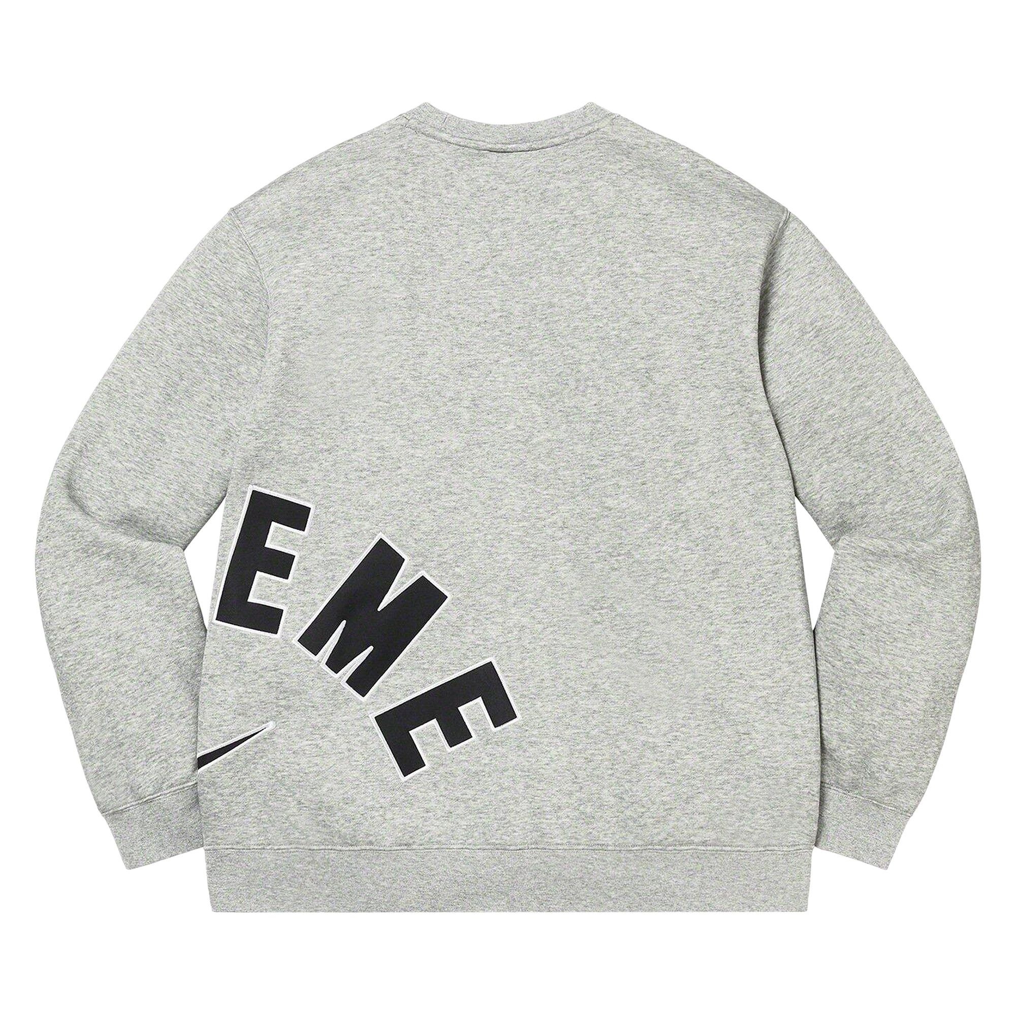 Supreme x Nike Arc Crewneck 'Heather Grey' - 2