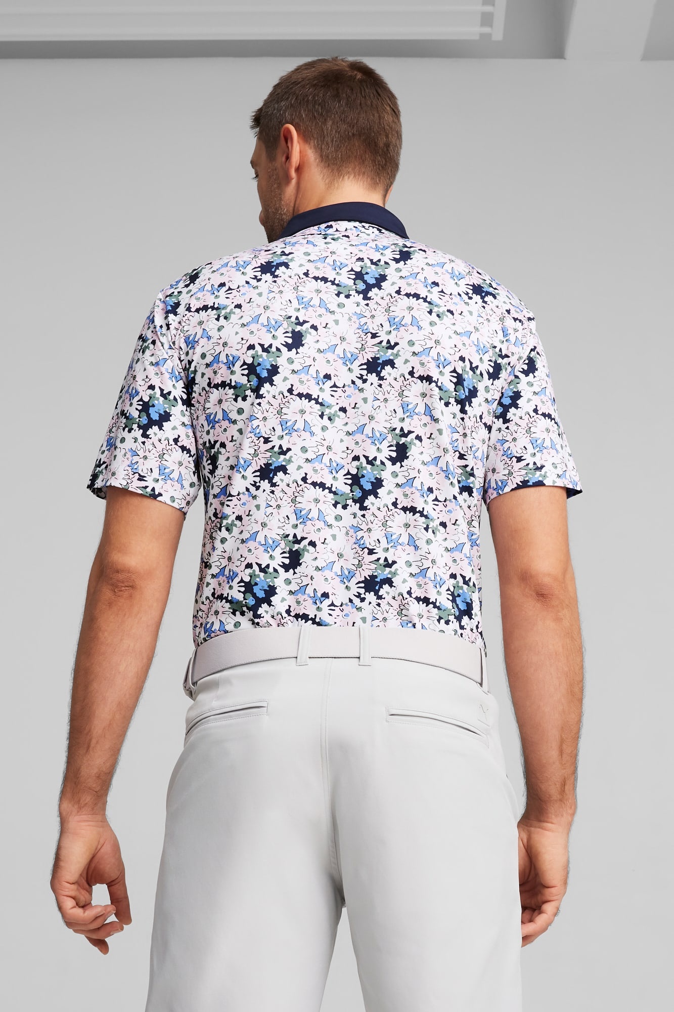 PUMA x ARNOLD PALMER Floral Men's Golf Polo - 5