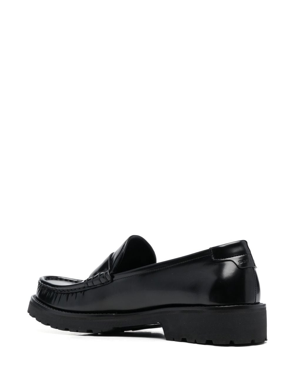 Le Loafer high-shine finish flat shoes - 3
