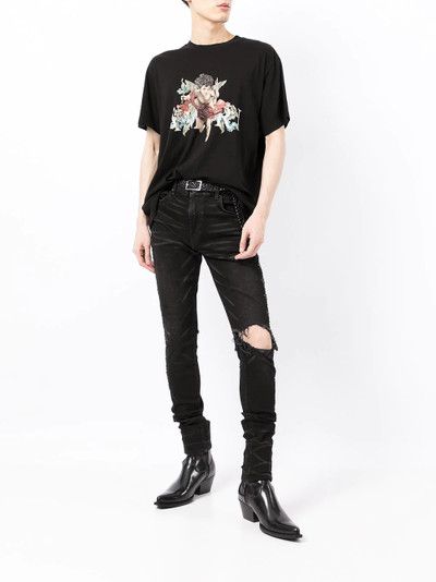 AMIRI cherub-print T-shirt outlook