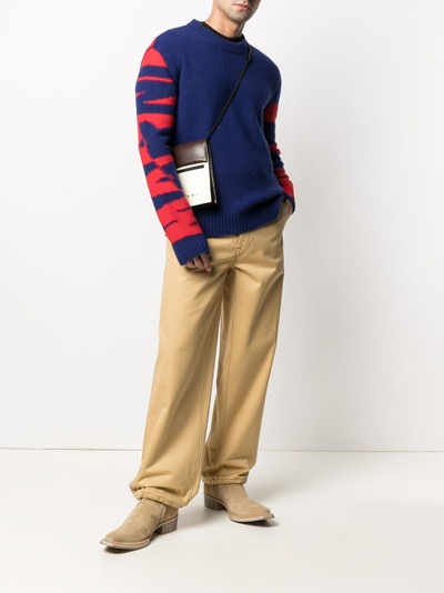 Marni crew-neck jumper outlook