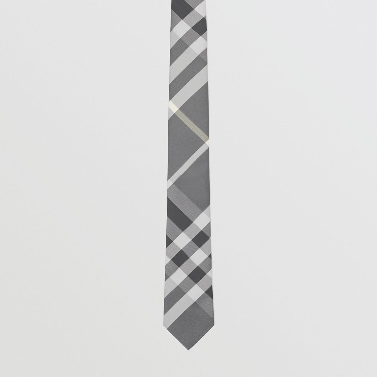 Classic Cut Check Silk Tie - 1