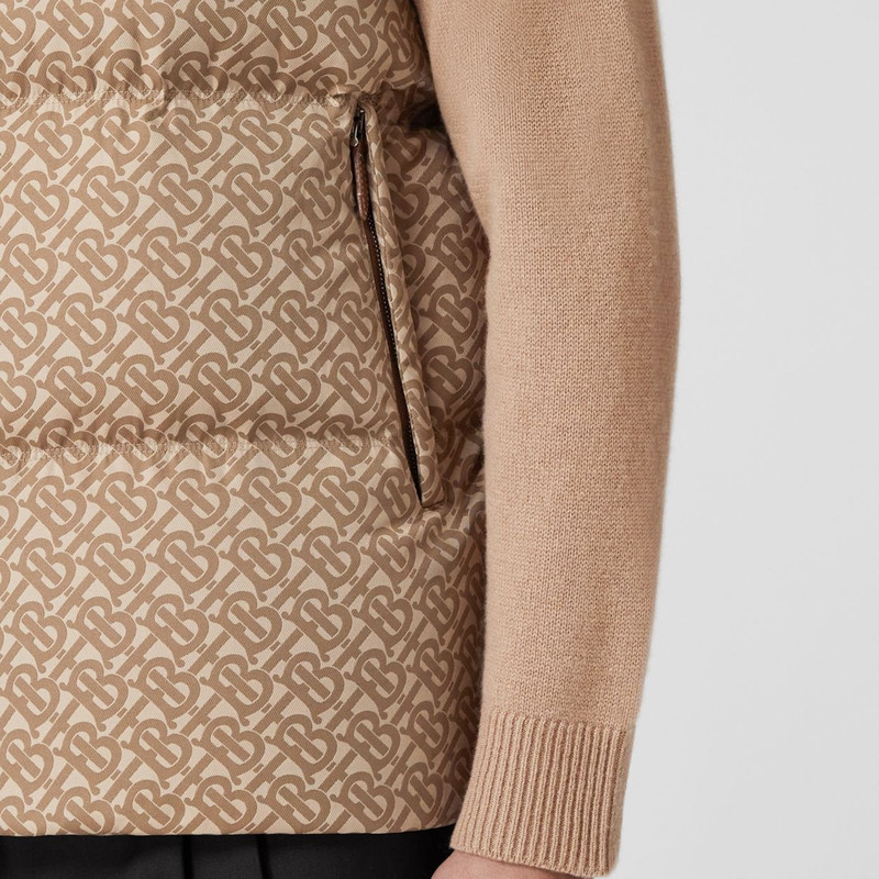 Monogram Jacquard Puffer Gilet 5