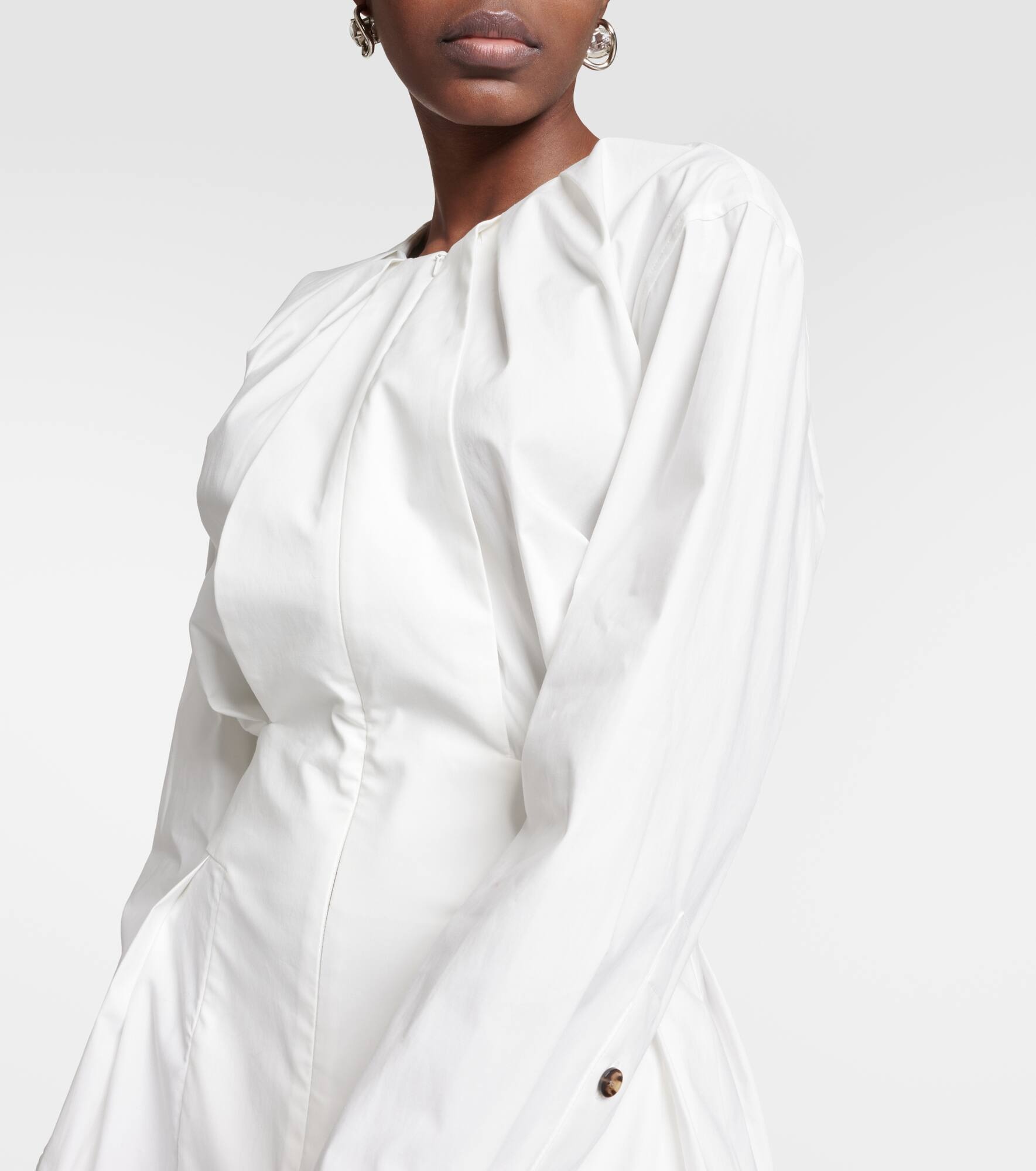 Eileen cotton poplin minidress - 4