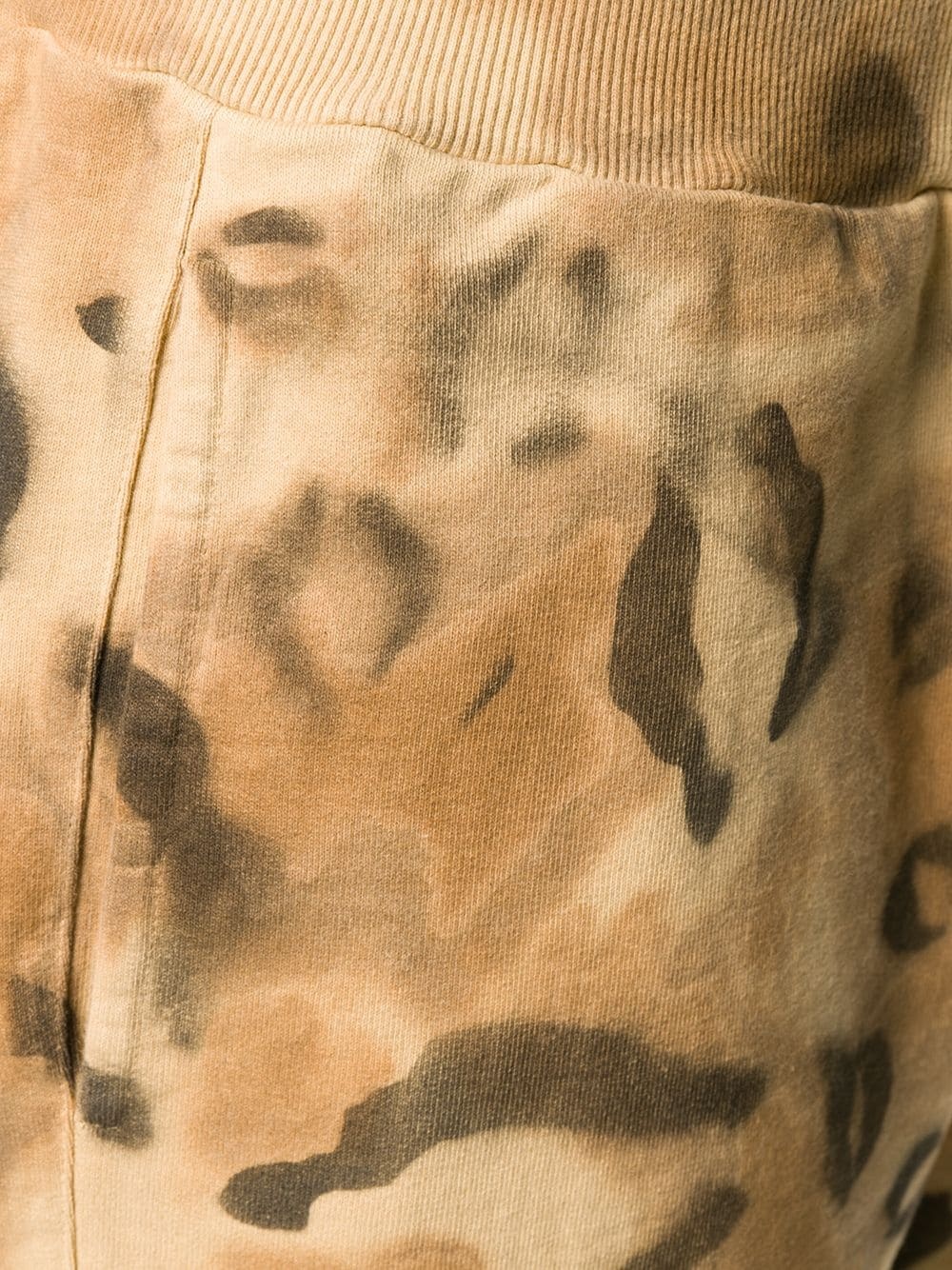 animal print relaxed shorts - 5