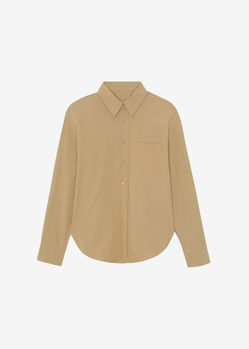 Lui Organic Cotton Shirt - Sahara 12