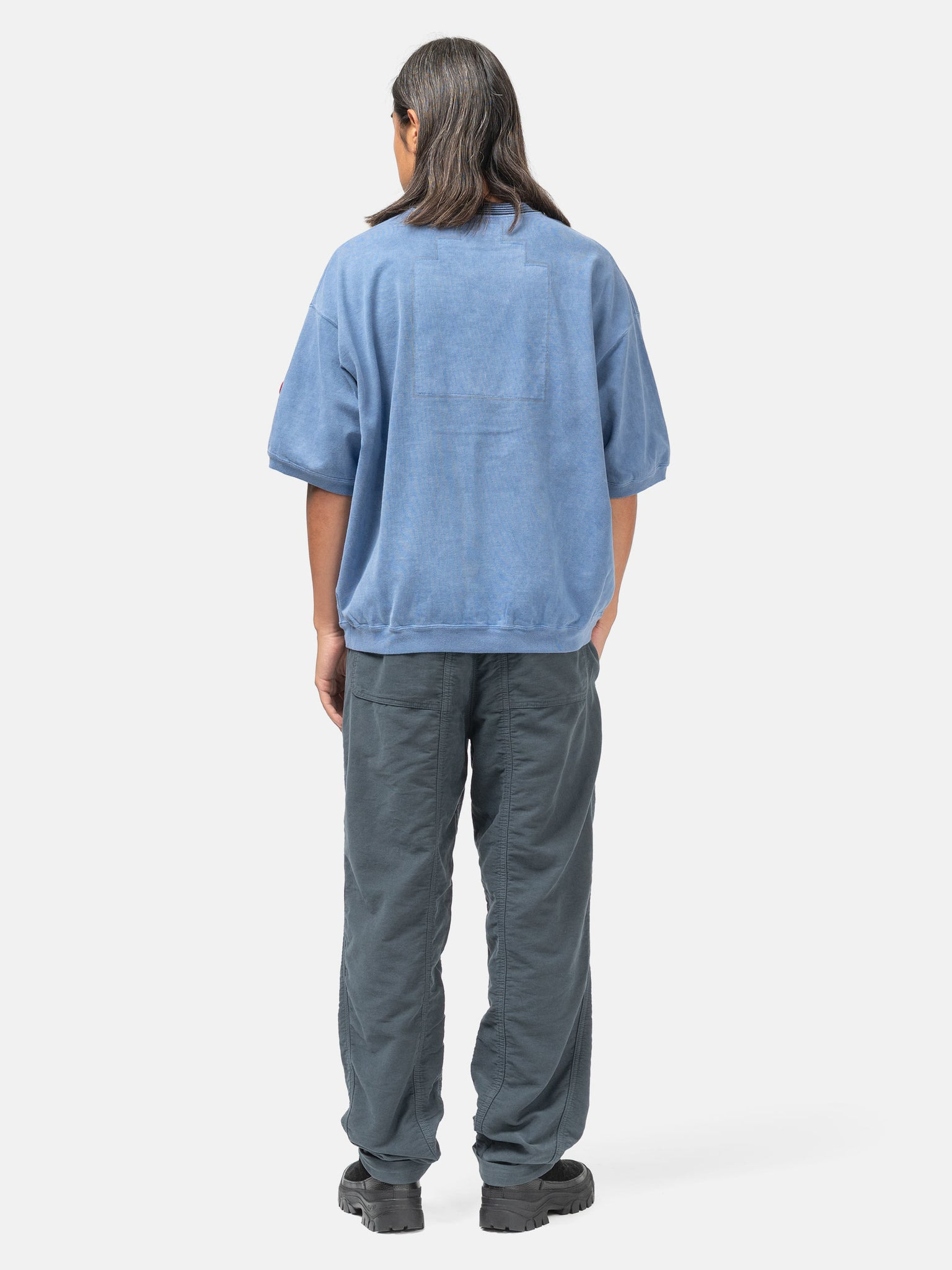 Cotton Casual Pants Grey - 4