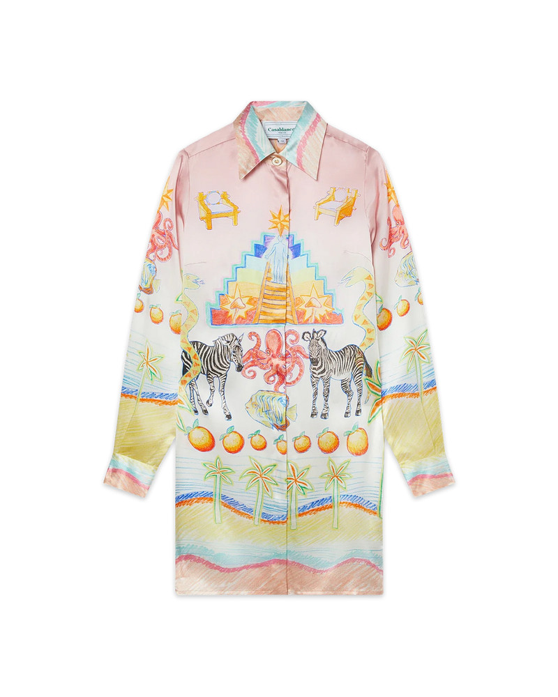 L'Arbre De Vie Button Through Dress 1