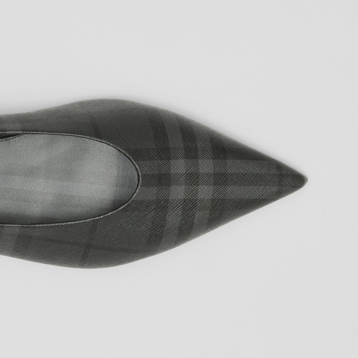 Vintage Check Point-toe Ballerinas - 2