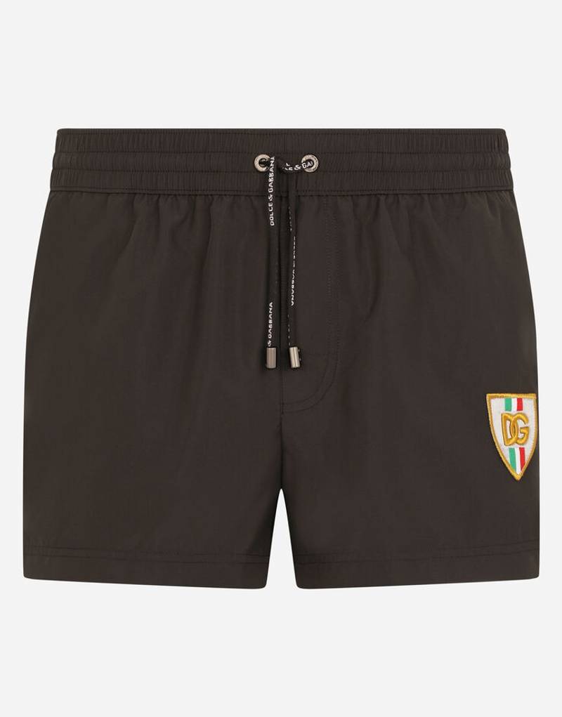 Short swim trunks with DG patch 1