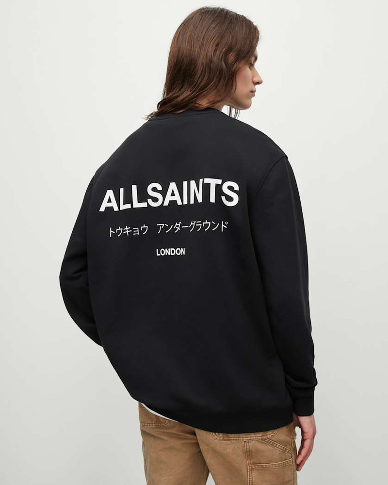 UNDERGROUND OVERSIZED CREW SWEATSHIRT 1