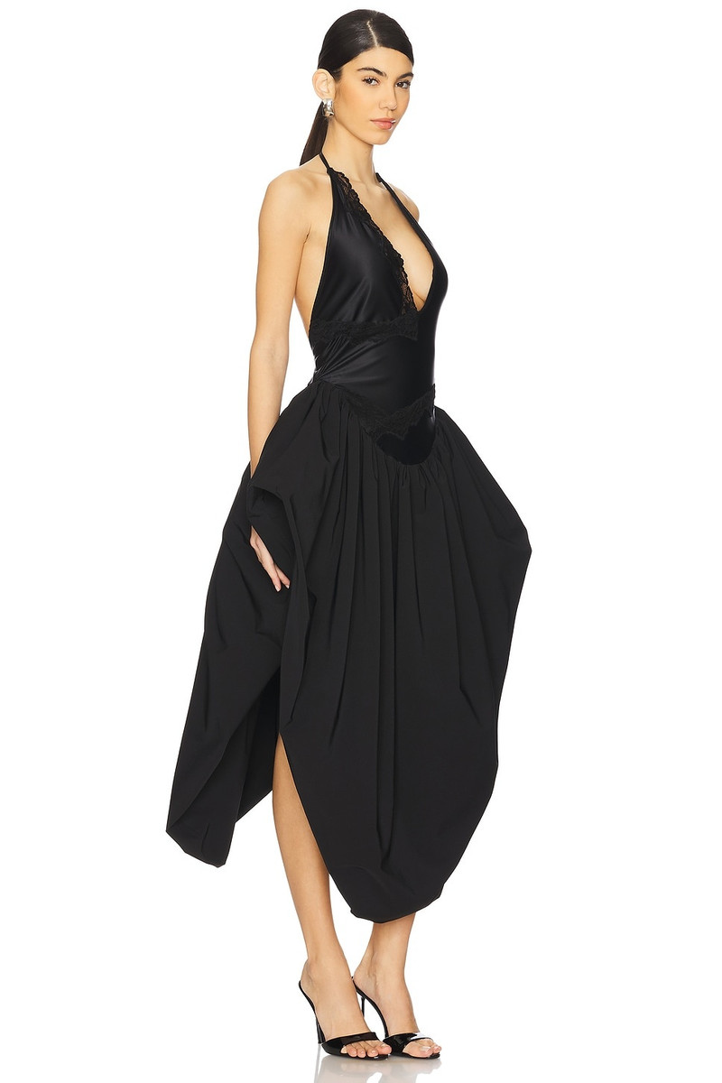 VAILLANT Halter Neck Bodysuit Dress With Puffy Skirt outlook