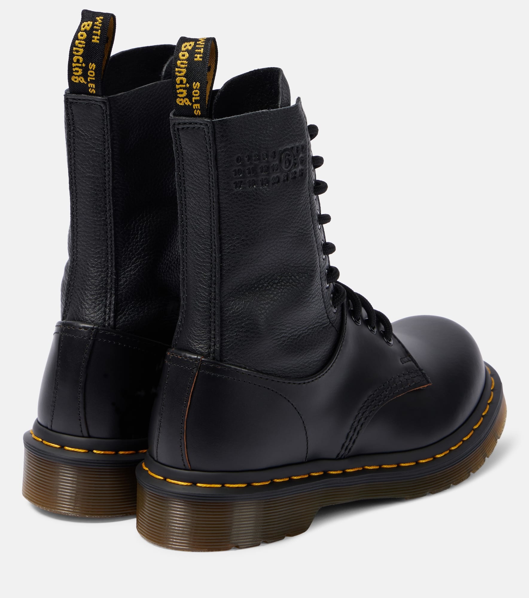 x Dr. Martens 1490 10-Eye leather combat boots - 2
