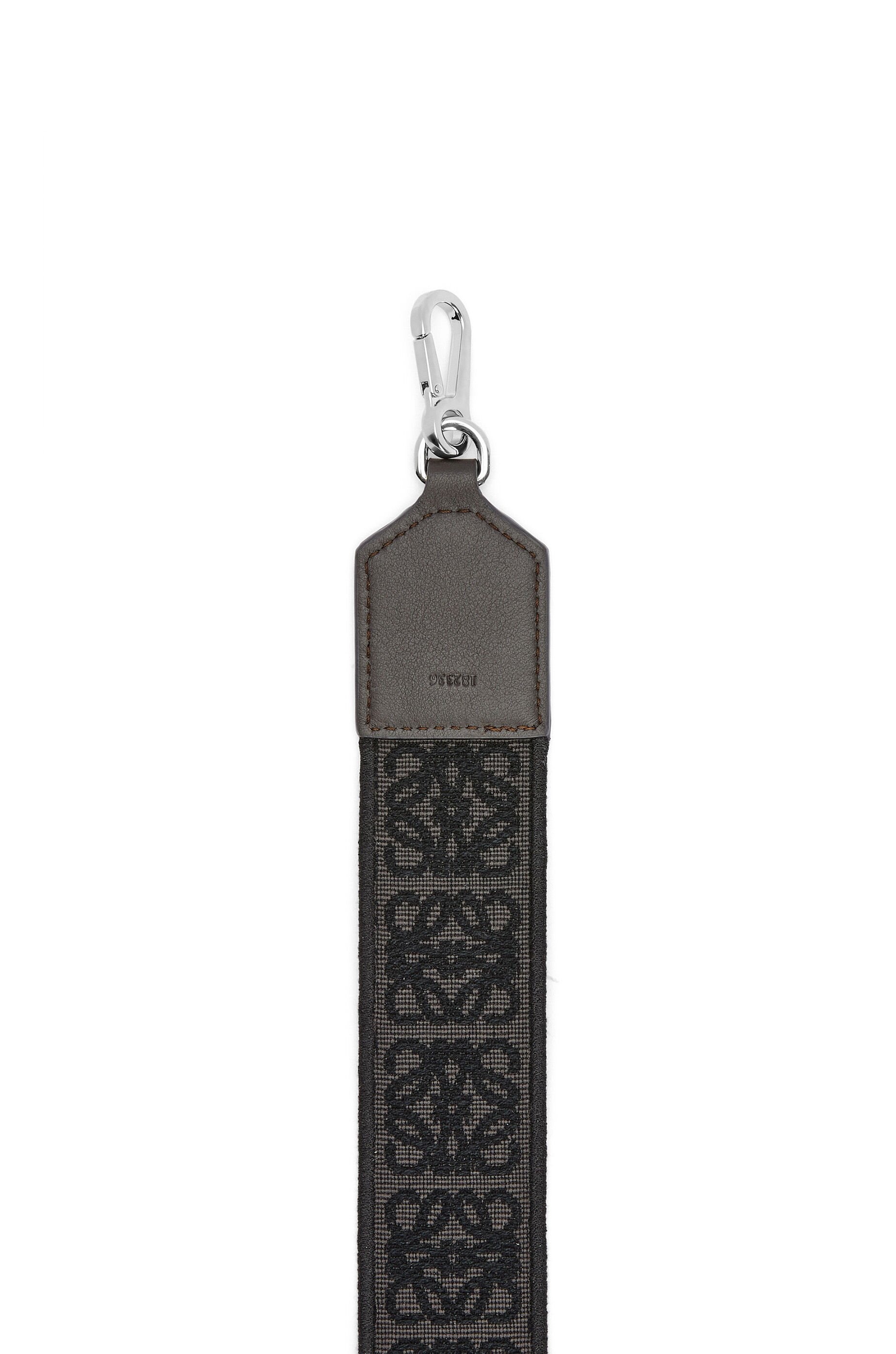 Mandragora Anagram strap in jacquard and calfskin - 3