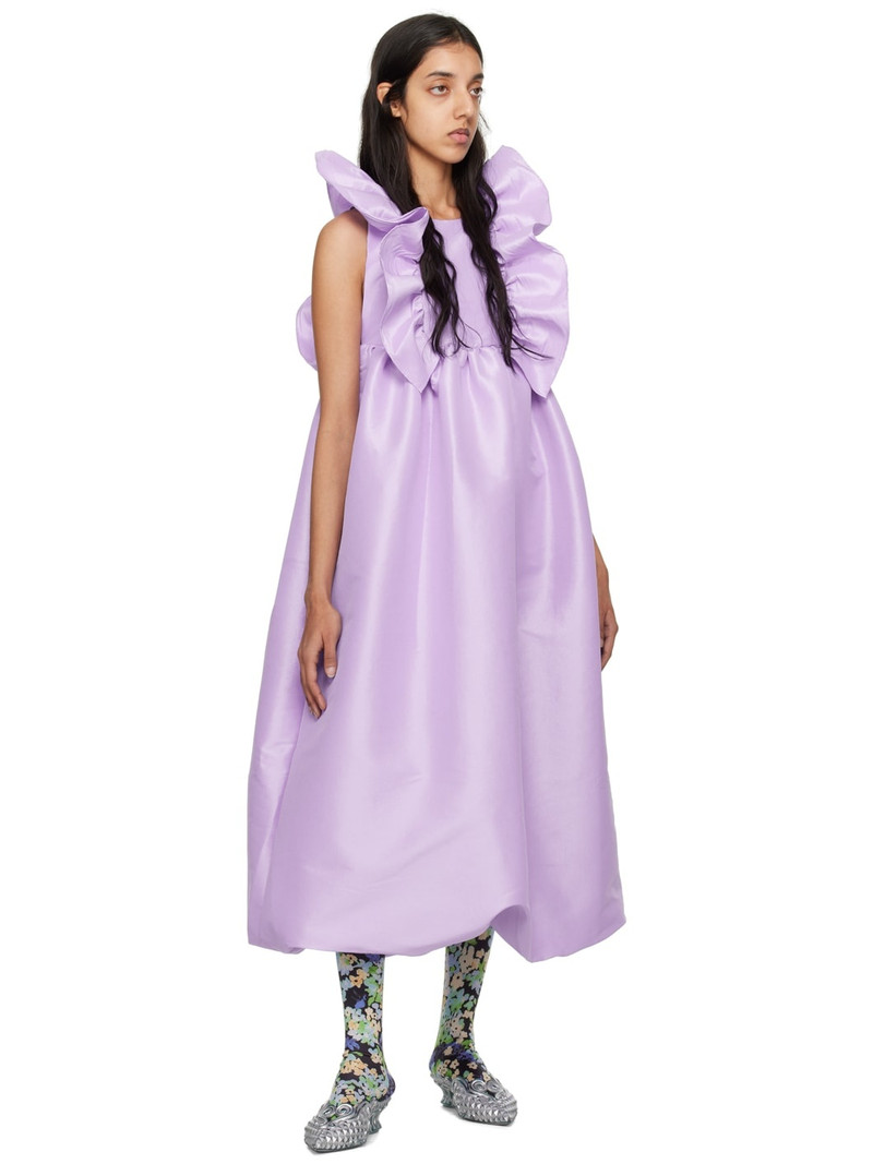 KIKA VARGAS Purple Whitney Maxi Dress outlook