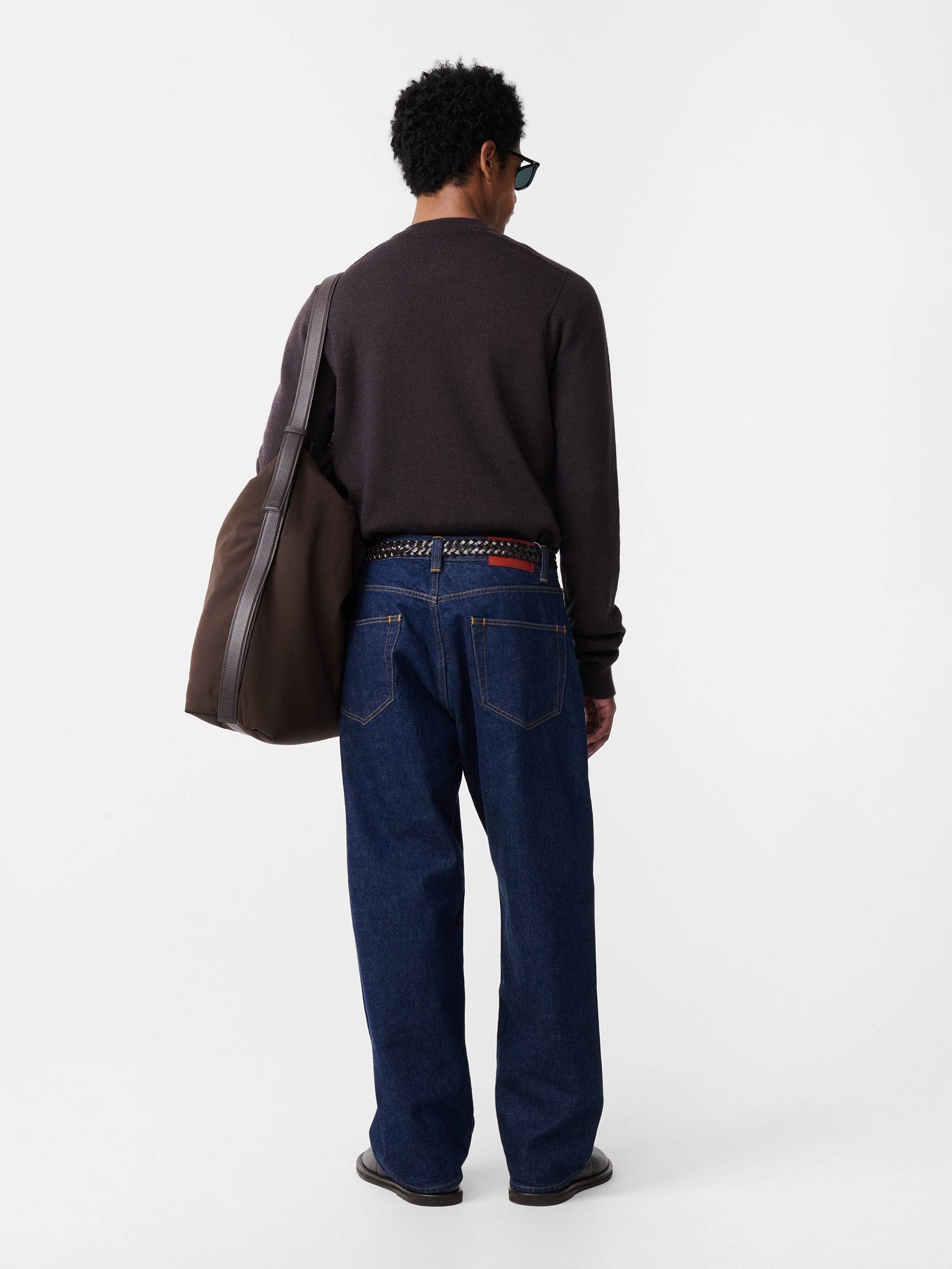 Seb Crinkle Denim Pant - 6