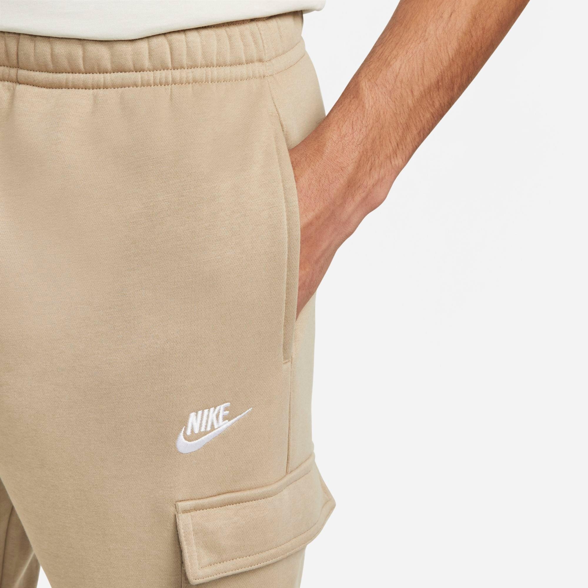 MEN'S NIKE SPORTSWEAR CLUB FLEECE CARGO JOGGER PANTS - 4