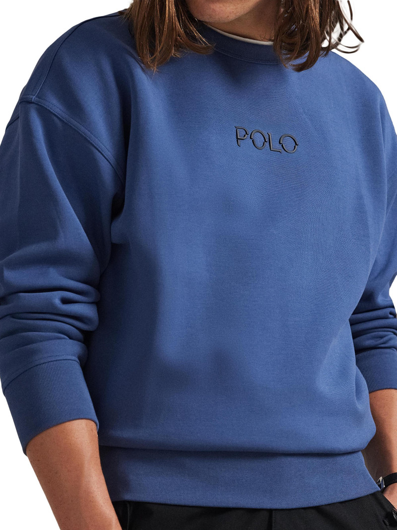 Men's Double-Knit Tech Crewneck Sweatshirt - Night Navy 5