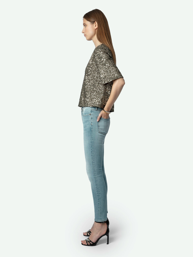 Tina Cropped Skinny Jeans 4