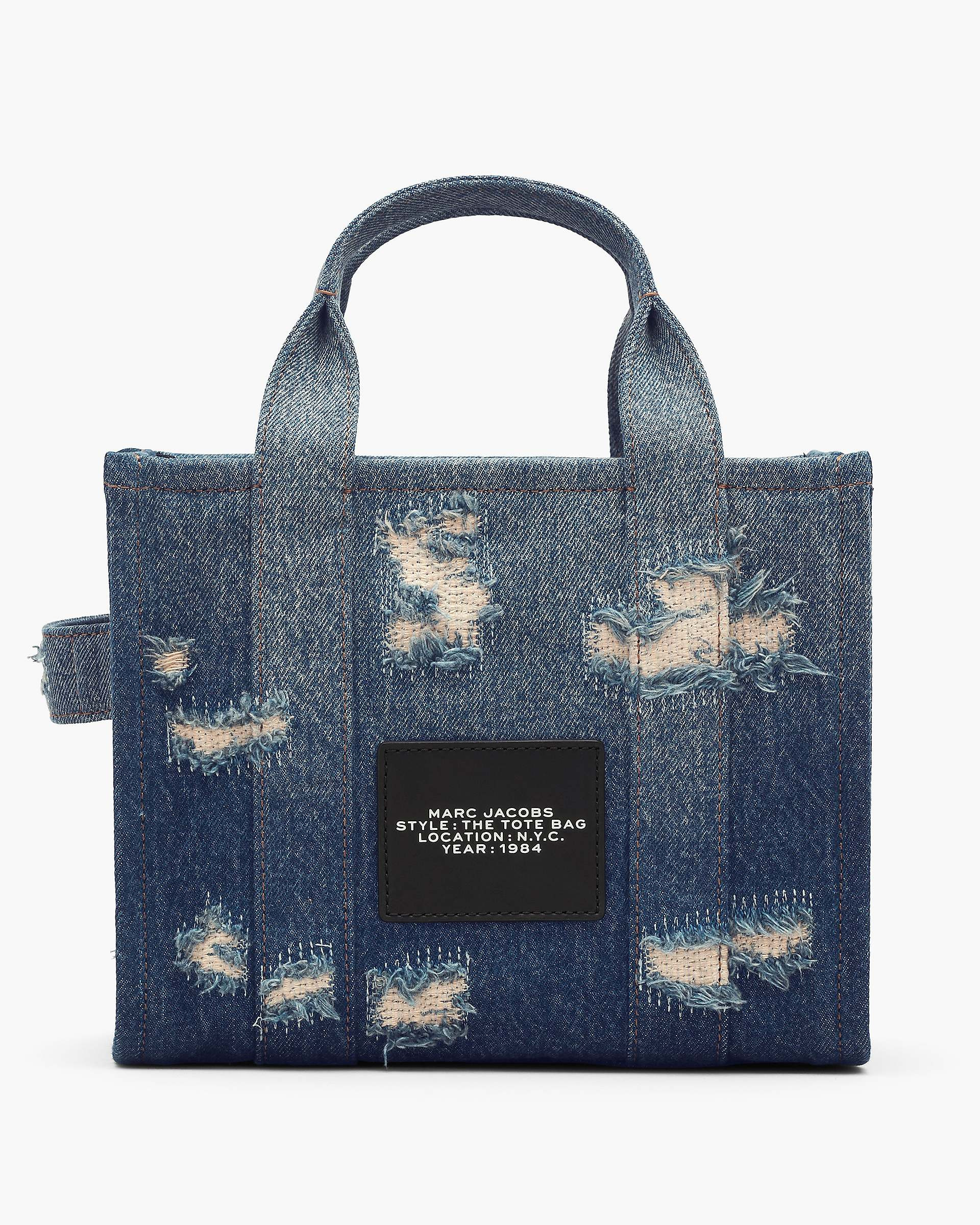 THE RIP AND REPAIR DENIM SMALL TOTE BAG - 2