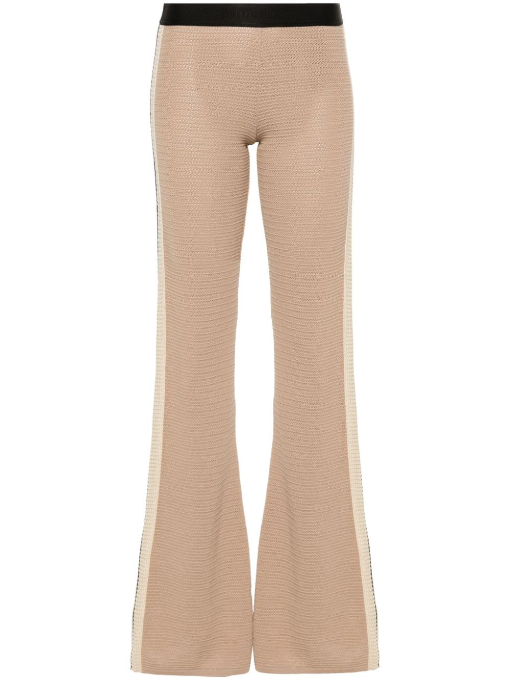 Palm Angels Trousers Beige - 1