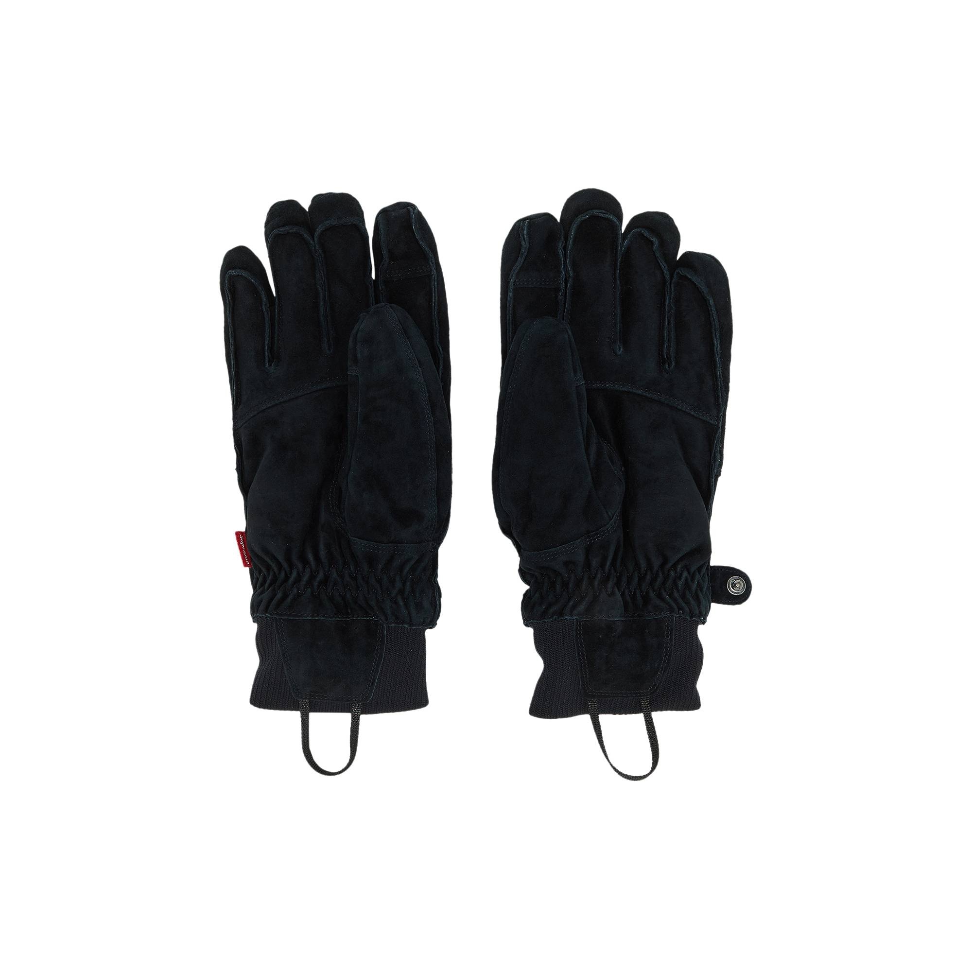 Supreme x The North Face Suede Glove 'Black' - 2