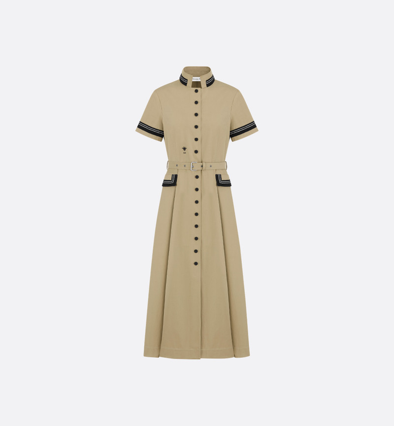 Mid-Length Flared Shirtdress 1