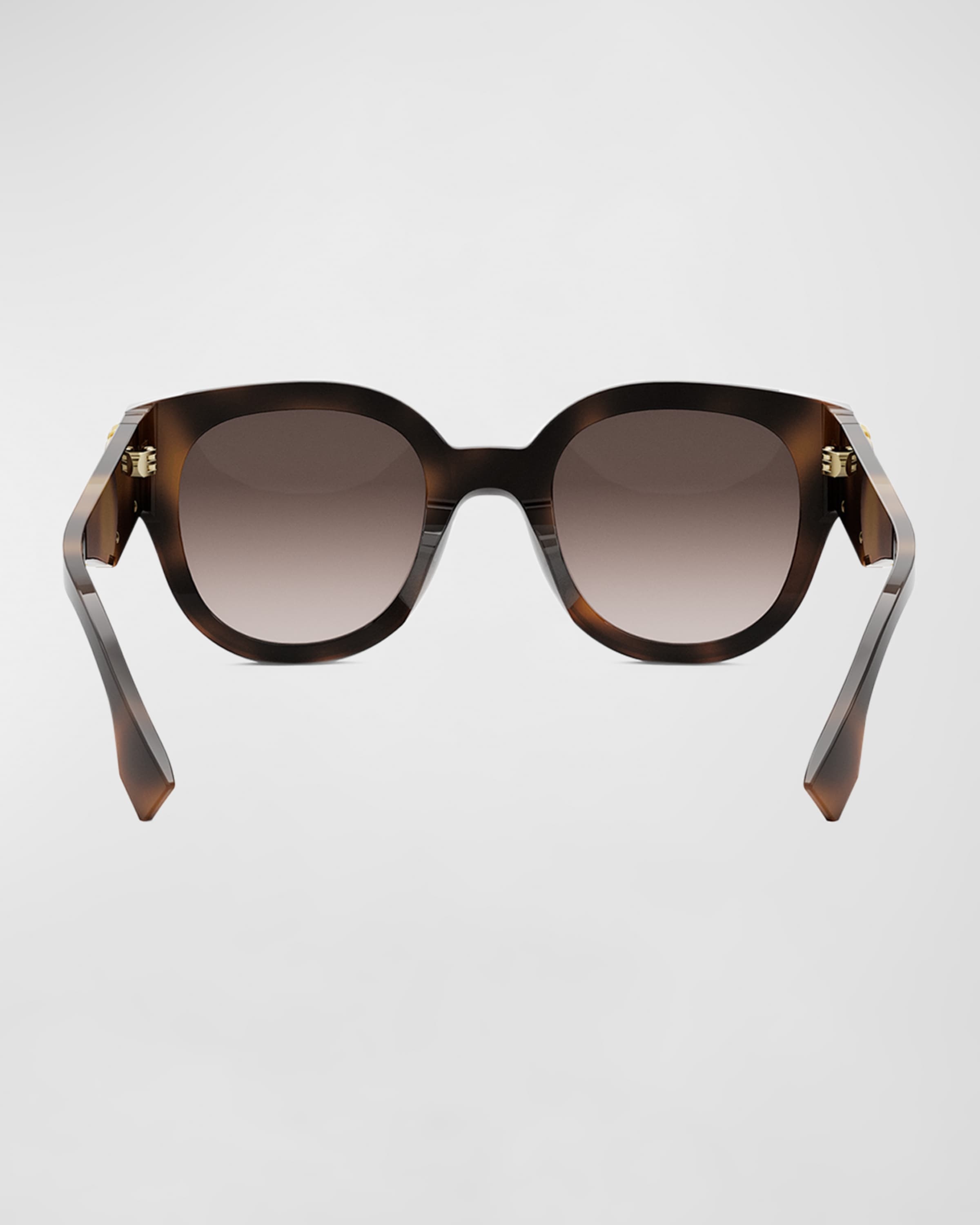 Fendi First Acetate Round Sunglasses - 5