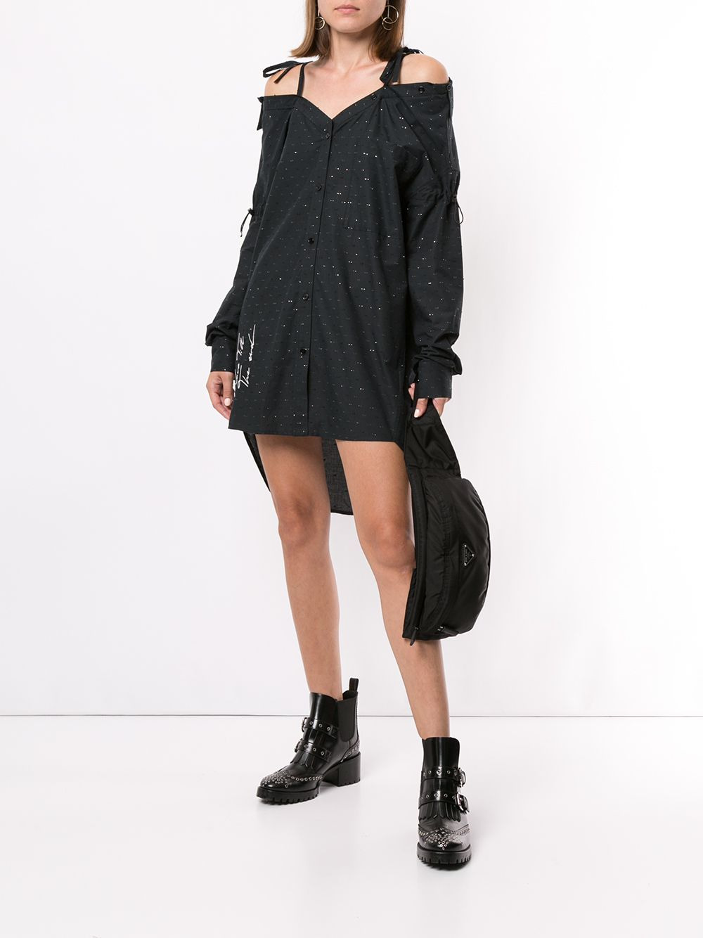 Love T.T.E lurex dress - 2