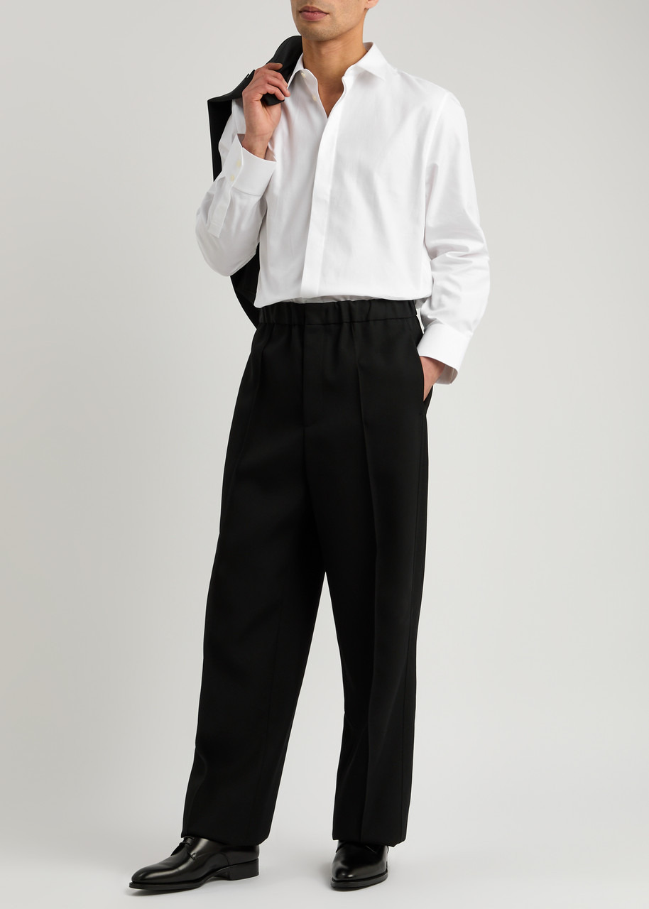 Saint Laurent Striped-jacquard Cotton Shirt - 4