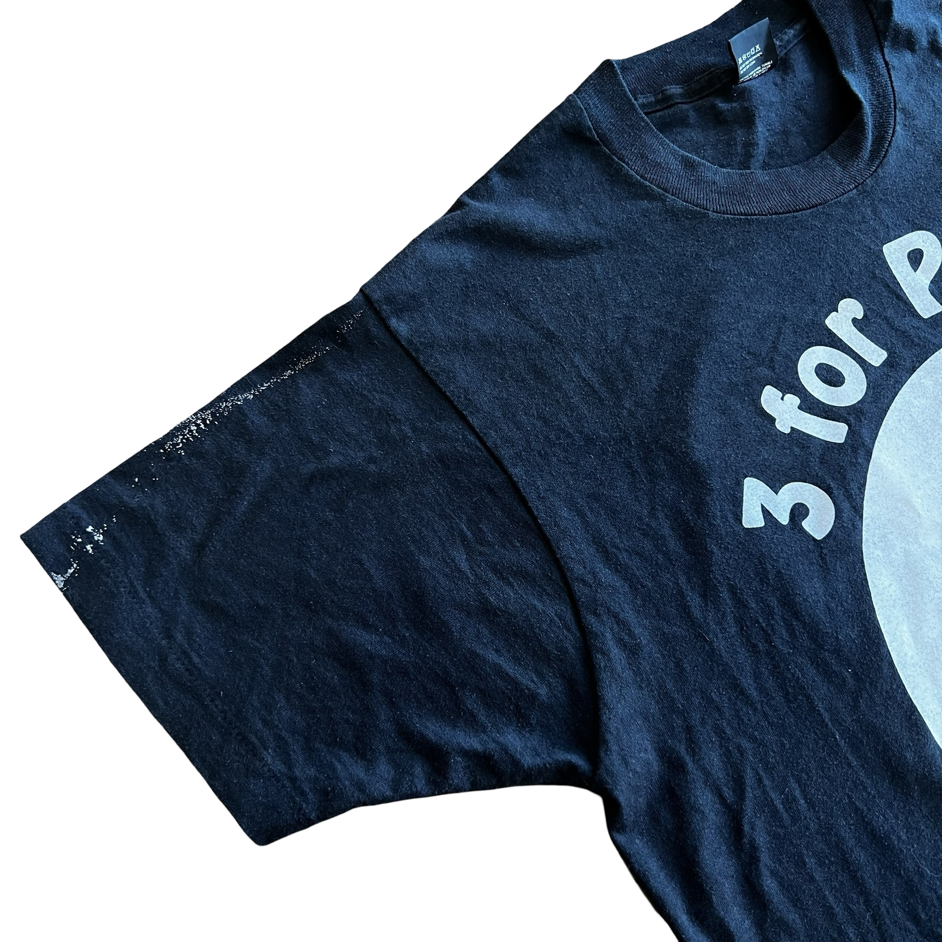 Final Blow - Vintage 80s 3 for Peace T-Shirt SZ XL - 3