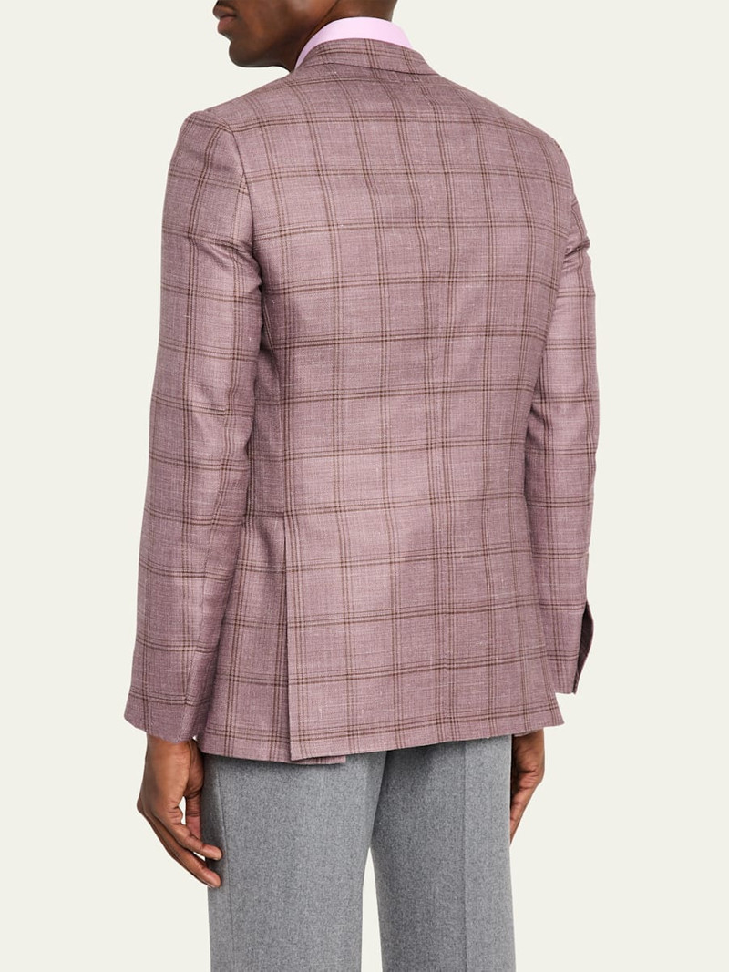 Men's Tonal Plaid Sport Coat 3