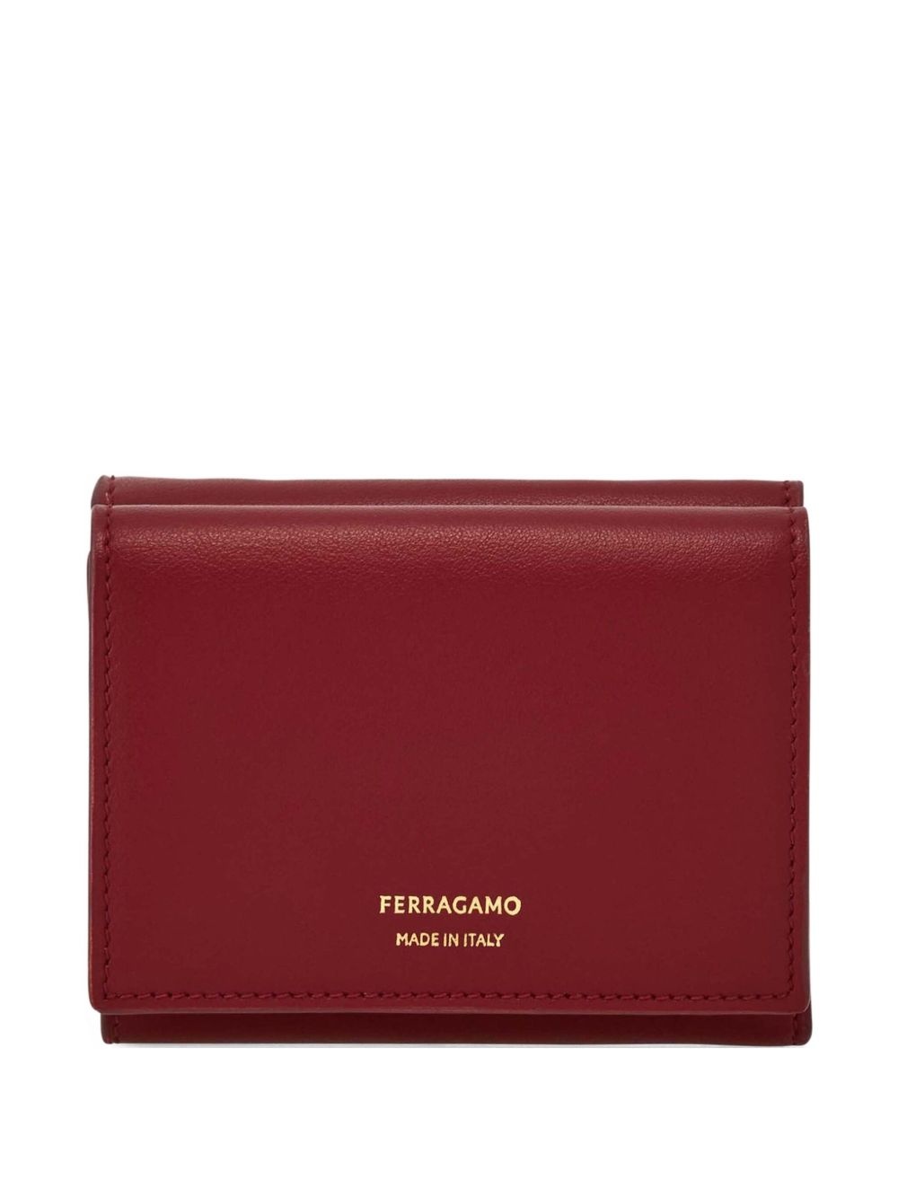 two-tone tri-fold wallet - 1