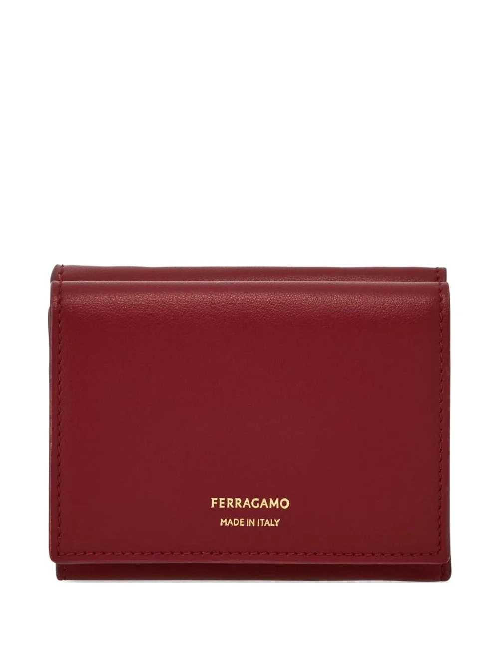 two-tone tri-fold wallet - 1