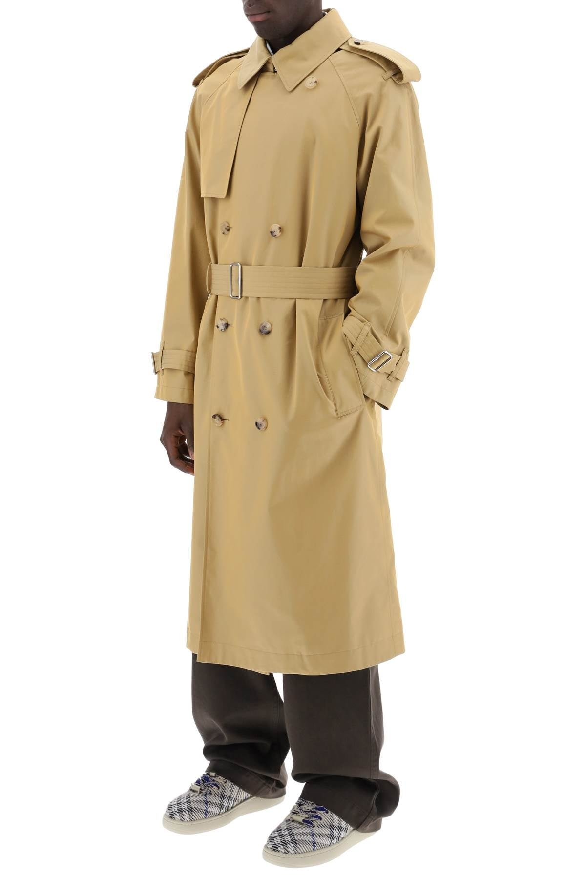 Burberry Long Iridescent Trench Men - 4