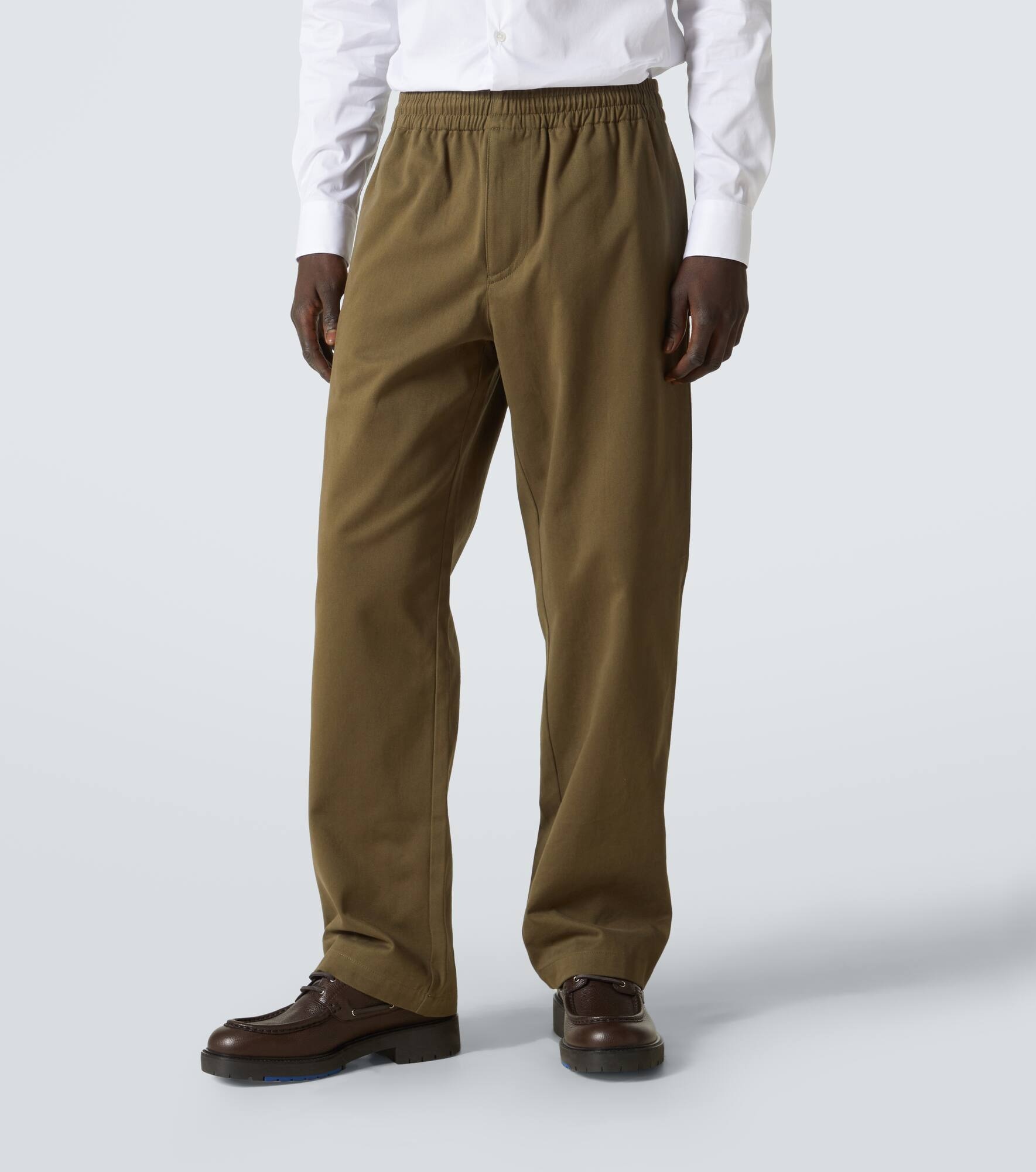 Cotton straight pants - 3