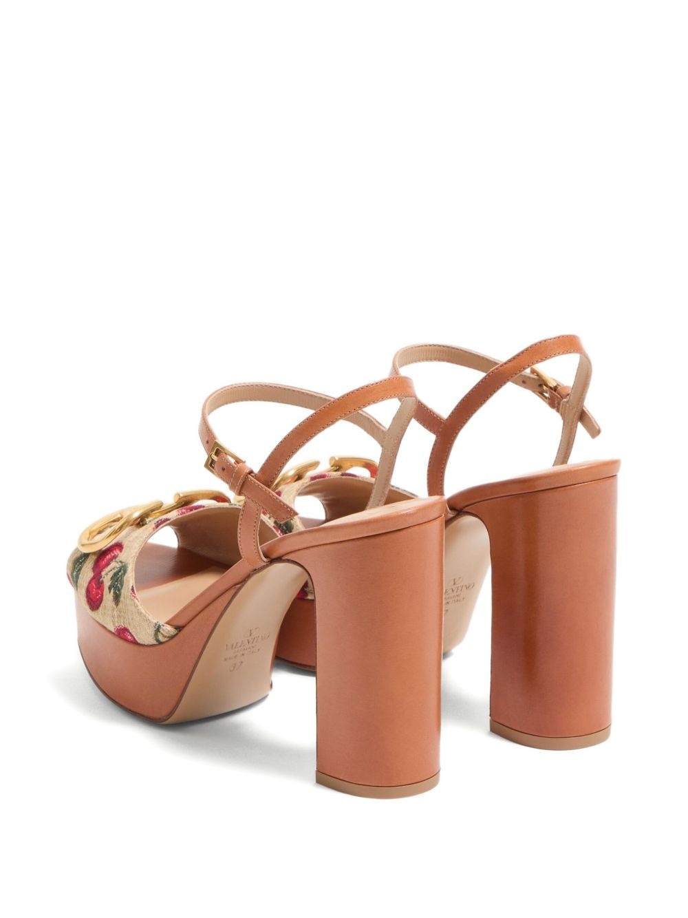 115mm VLogo Signature Cherryfic sandals - 3