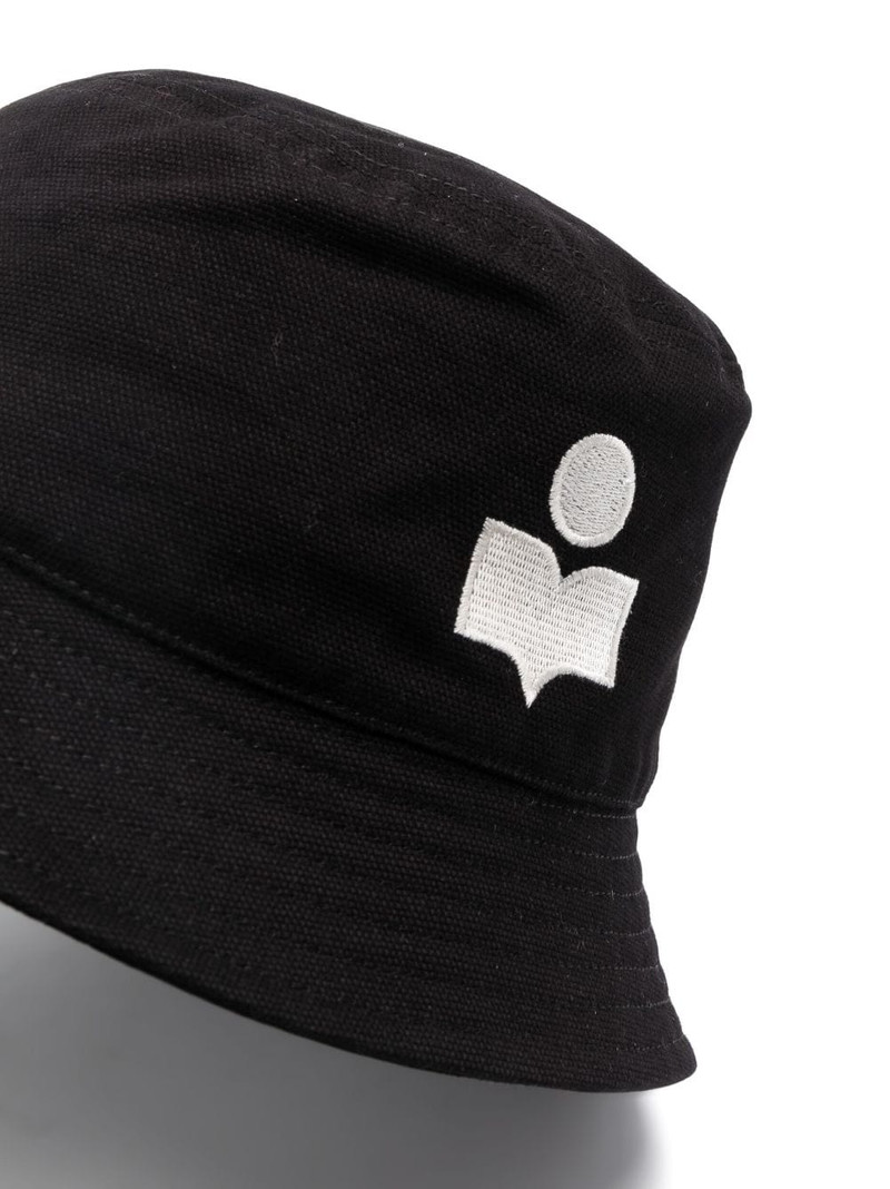 Isabel Marant logo-embroidered bucket hat outlook