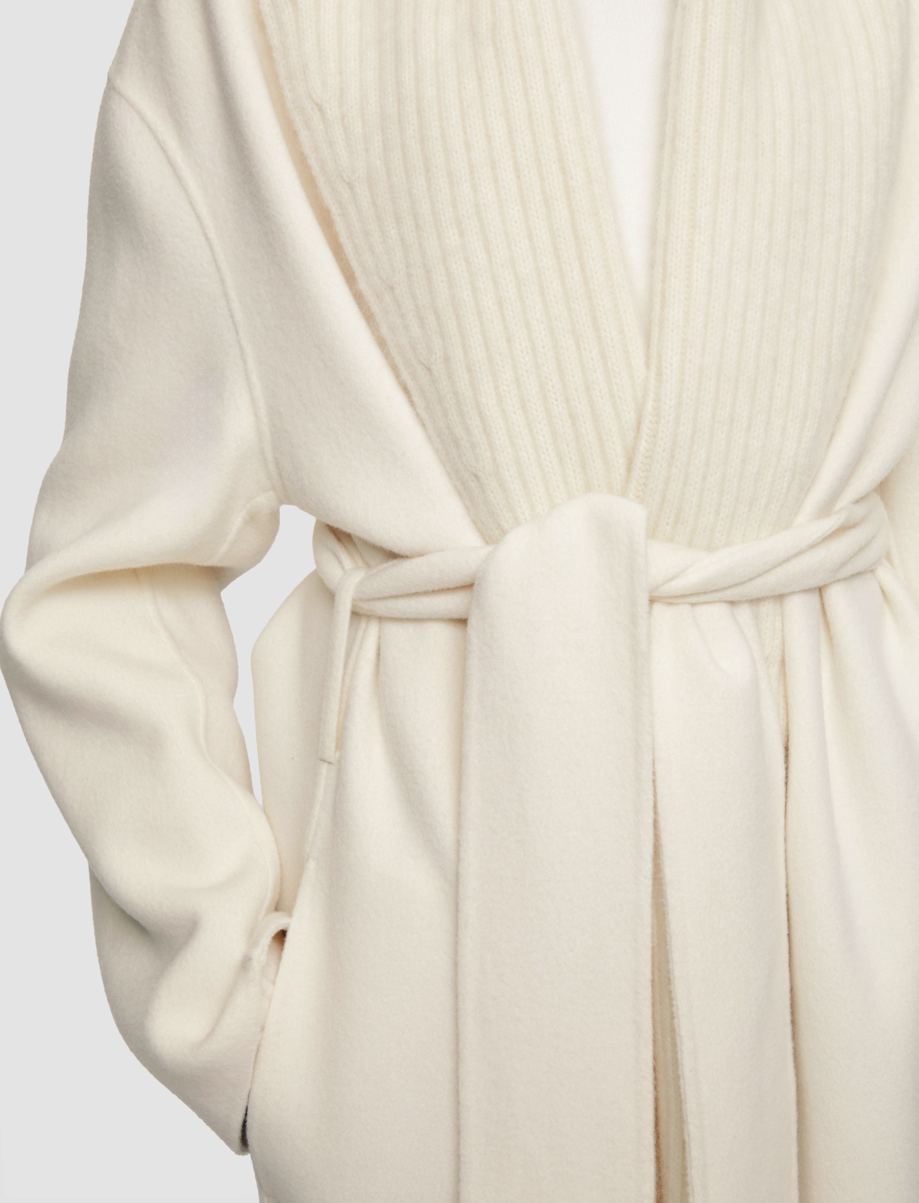 Rica Double Face Cashmere Coat - 6