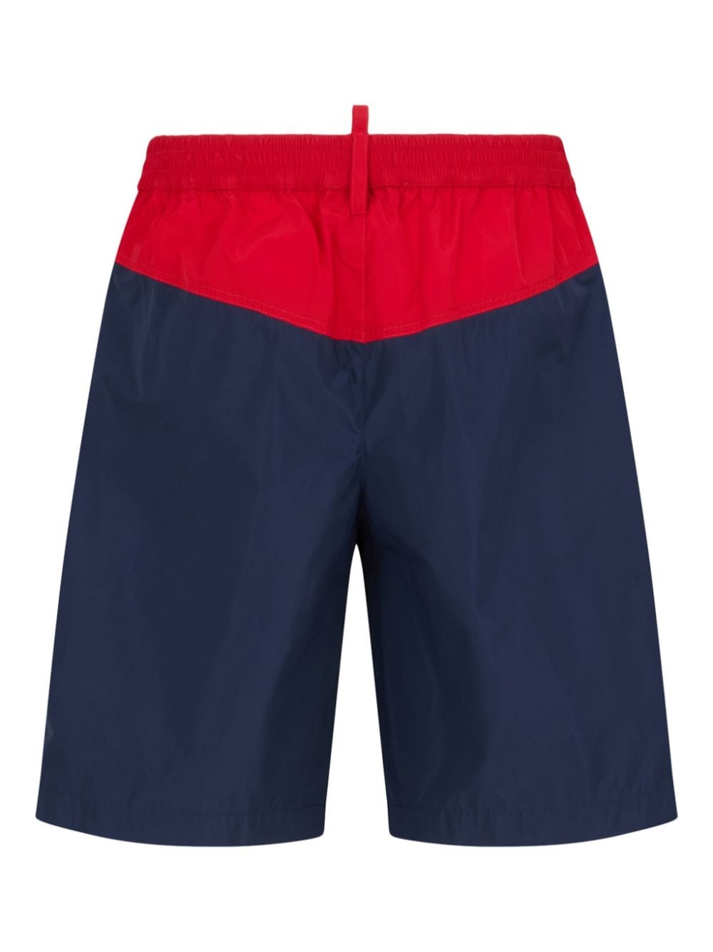 colour-block deck shorts - 2
