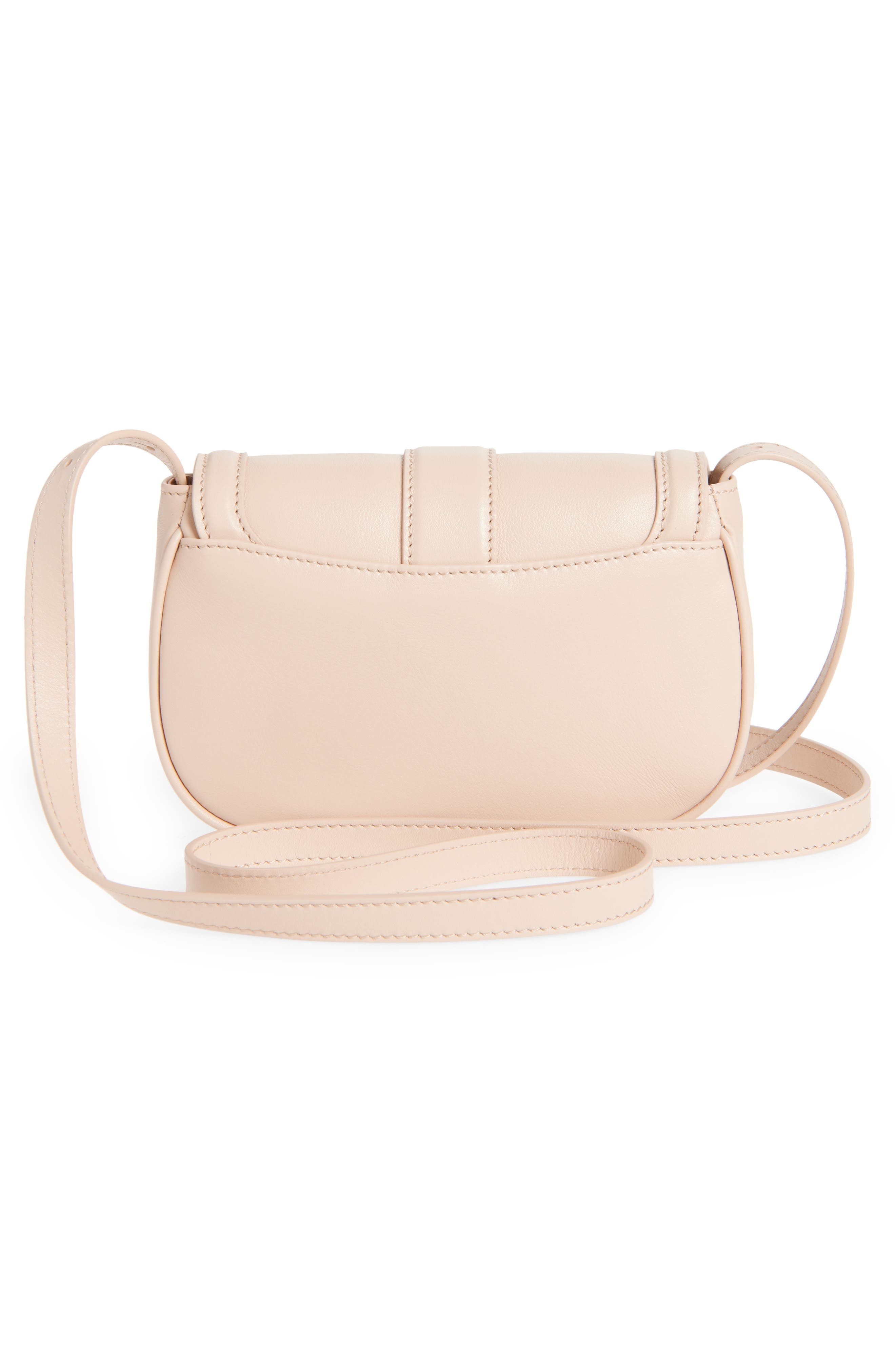 McQueen Mini T-Bar Shoulder Bag in Blush Pink/Silver at Nordstrom - 3