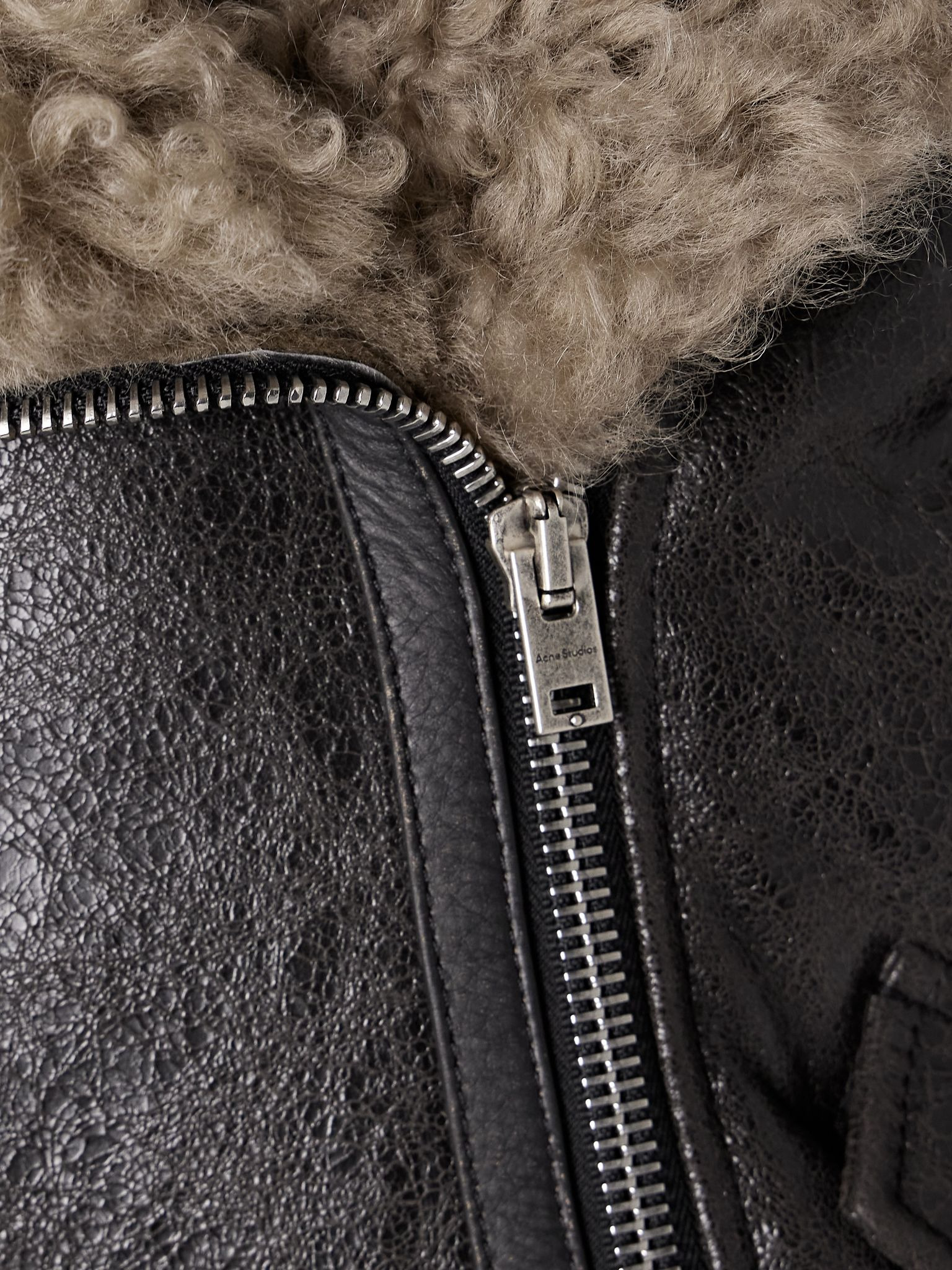 Shearling jacket Brown - 5